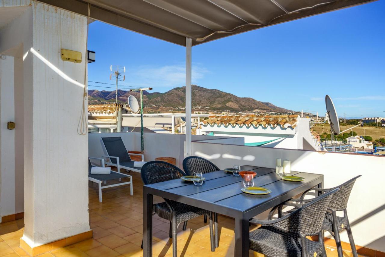 Panoramic Terrace With Pool In Fuengirola By Costarentals - Ref 148 Esterno foto